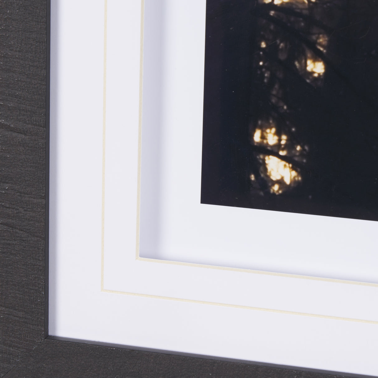 Woodland Glow by Andreas Stridsberg a Hand Embelished Textured Framed Art Photo Matted under Glass from Mercana - Luna Furniture
