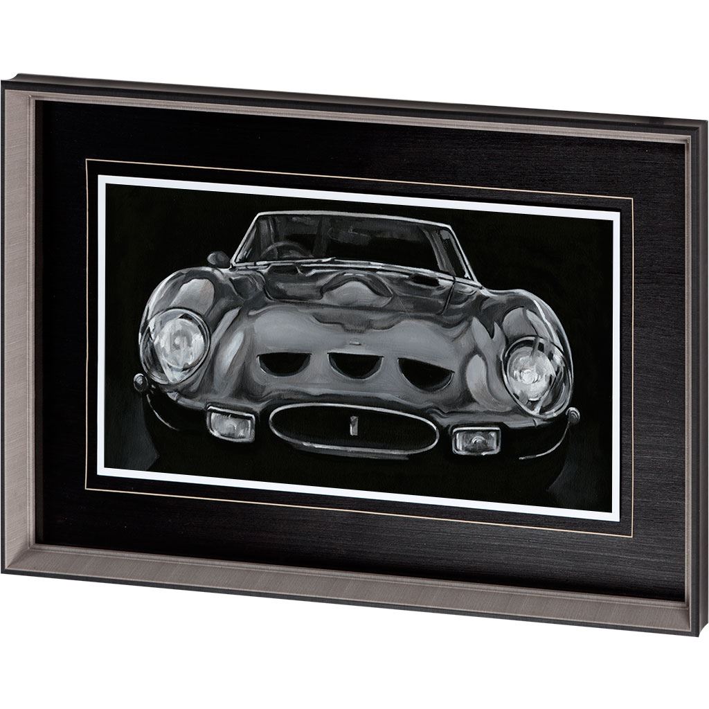 European Sports Car II by Ethan Harper a Framed Art Print Matted under Glass from Mercana - Luna Furniture