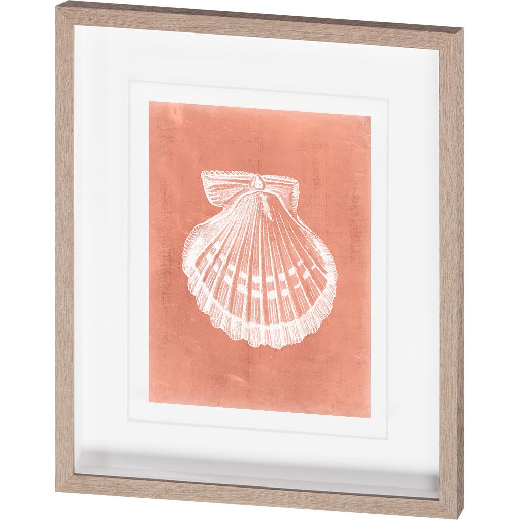 Sealife on Coral VII by Vision Studio Hand Embellished Textured Framed Art Print Matted under Glass from Mercana - Luna Furniture