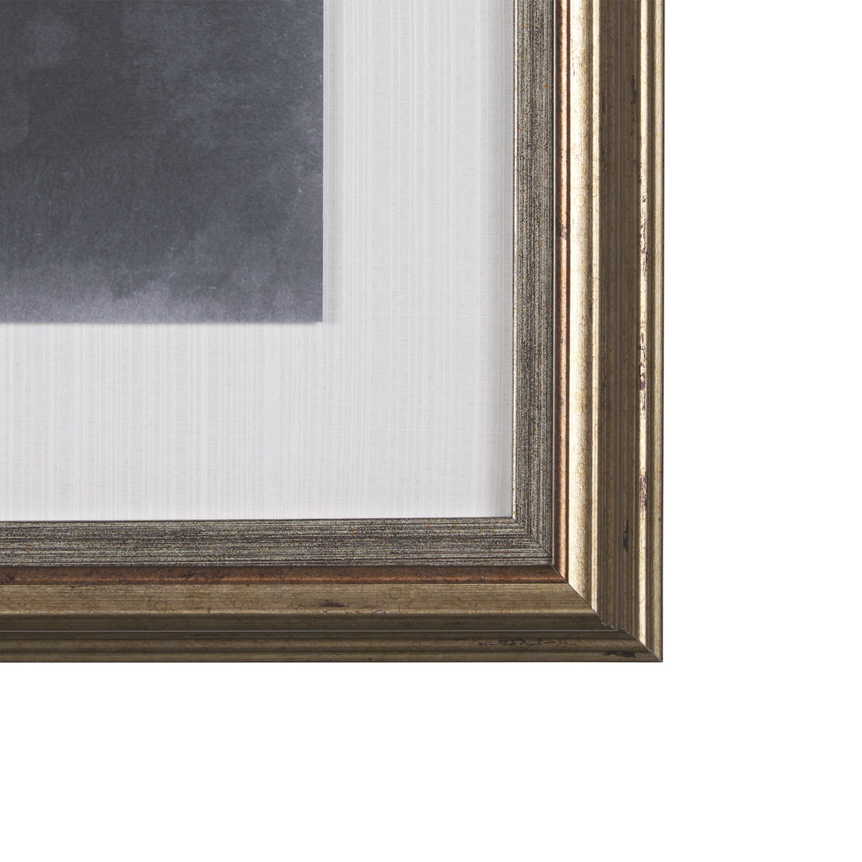 Foliage Dramatique IV by Vision Studio Hand Embellished Textured Framed Art Print Matted under Glass from Mercana - Luna Furniture