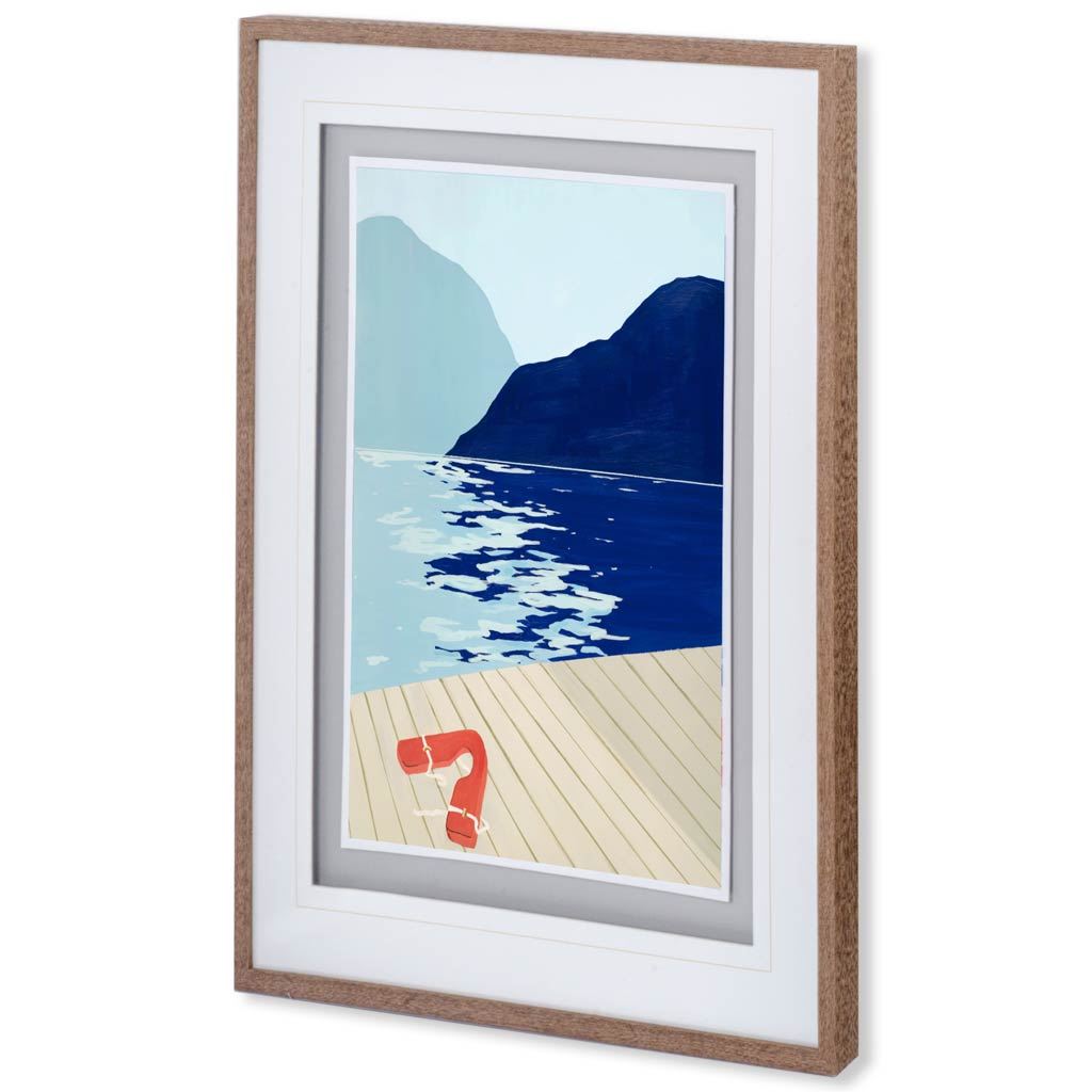 Safety First by Dimond, David a Framed Art Print Matted under Glass from Mercana - Luna Furniture