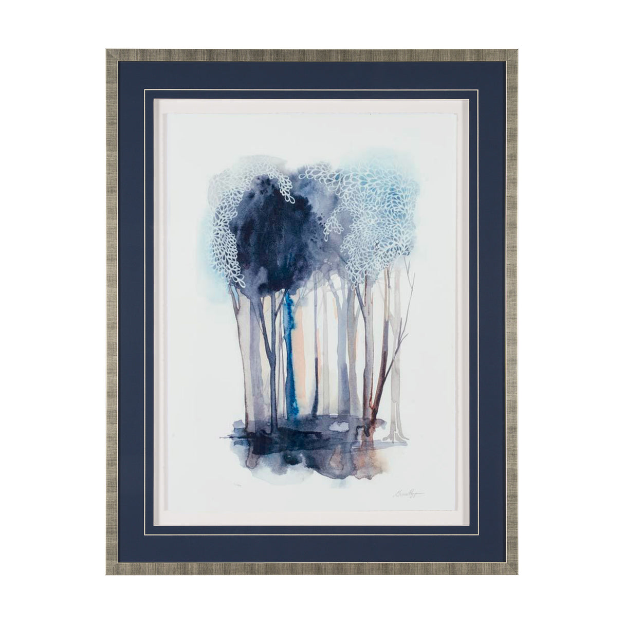 Custom Tranquil Coppice II (MC) by Grace Popp a Framed Art Print Matted under Glass from Mercana - Luna Furniture