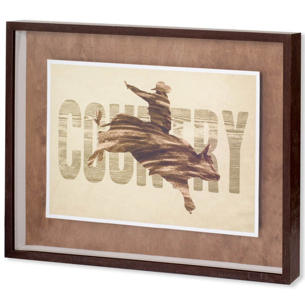 Country by THE Studio a Framed Art Print Matted under Glass