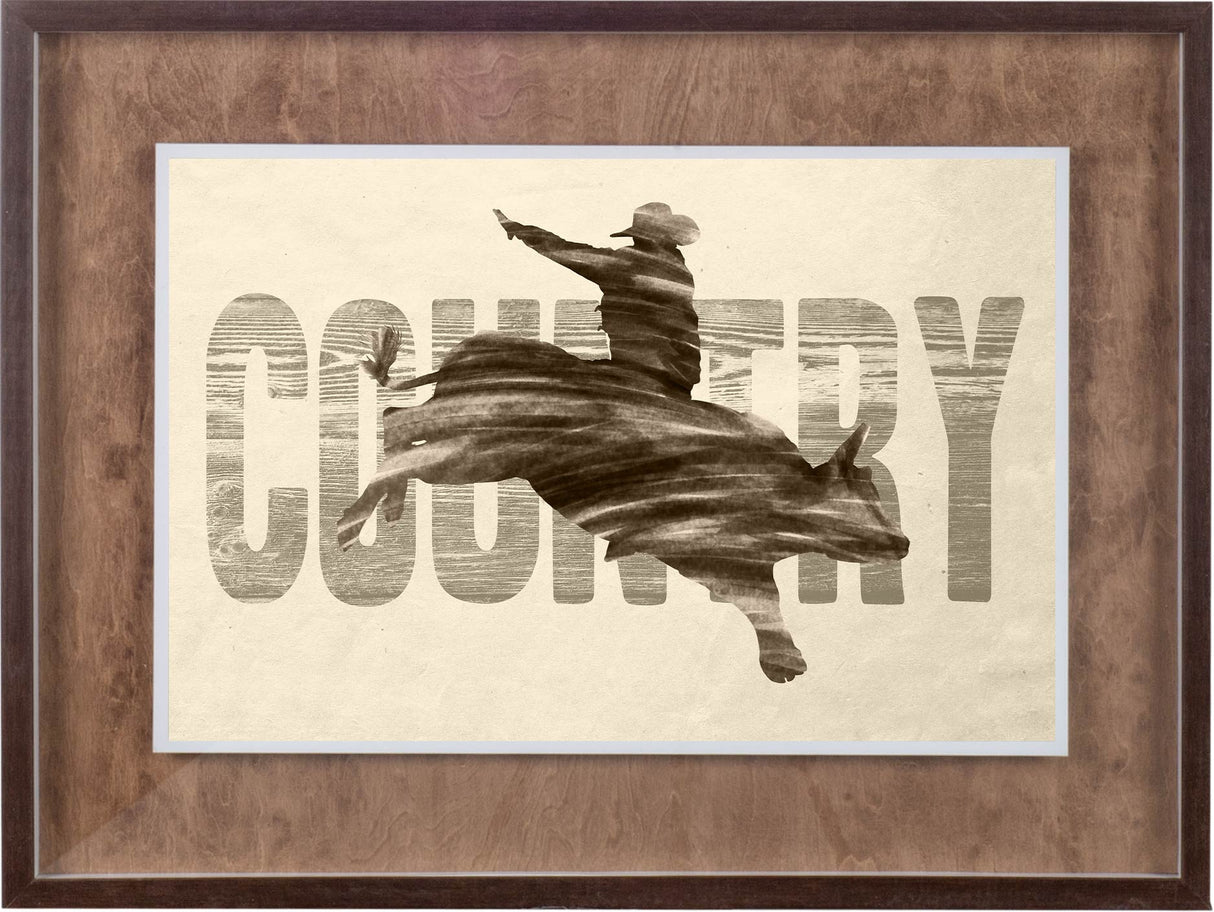Country by THE Studio a Framed Art Print Matted under Glass from Mercana - Luna Furniture