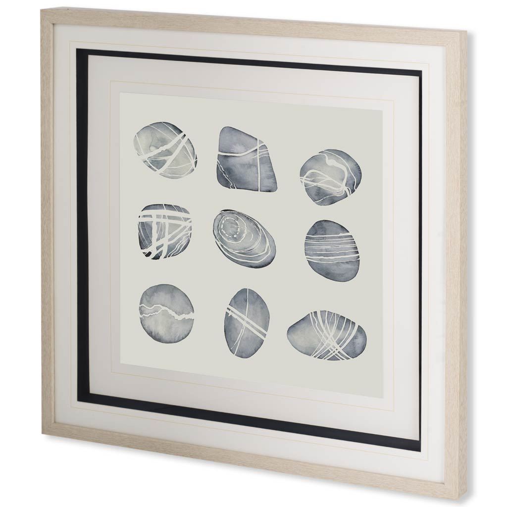 River Worn II by Grace Popp a Framed Art Print Matted under Glass from Mercana - Luna Furniture