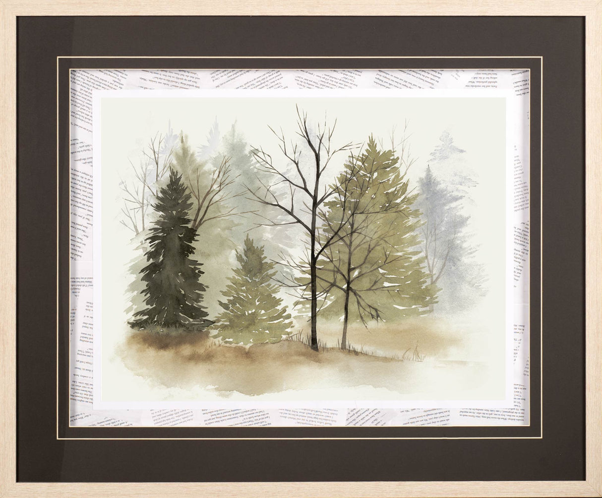 In the Mist I by Grace Popp a Framed Art Print Matted under Glass from Mercana - Luna Furniture