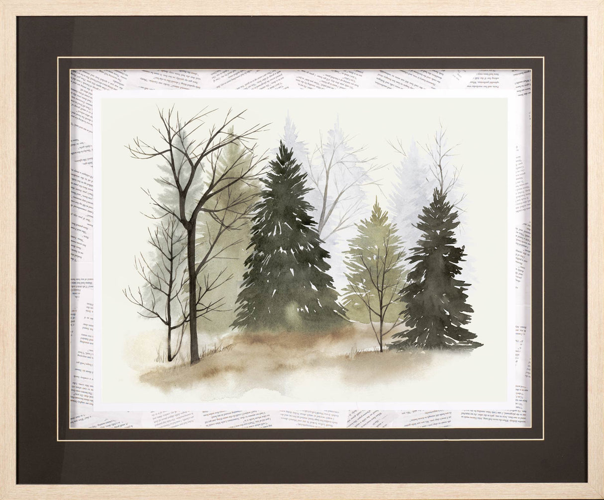 In the Mist II by Grace Popp a Framed Art Print Matted under Glass from Mercana - Luna Furniture