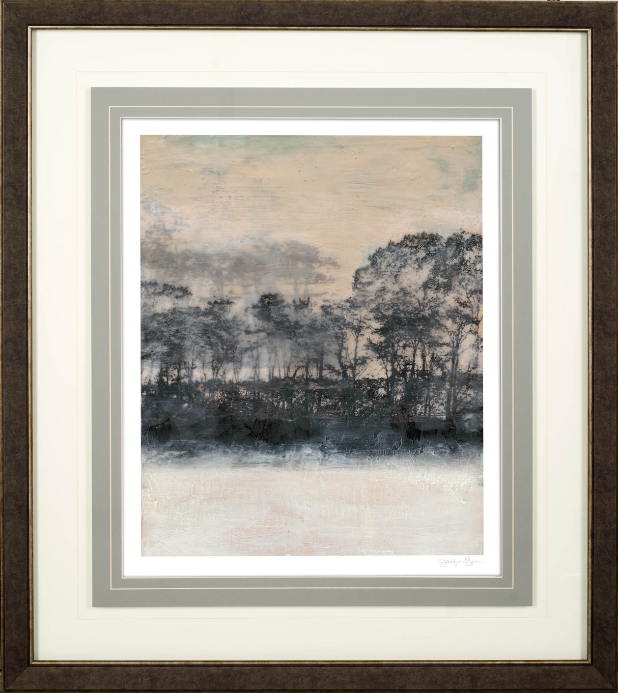66 by Jennifer Goldberger a Framed Art Print Matted under Glass from Mercana - Luna Furniture