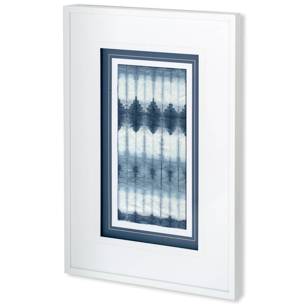Shibori II by Chariklia Zarris a Framed Art Print Matted under Glass from Mercana - Luna Furniture