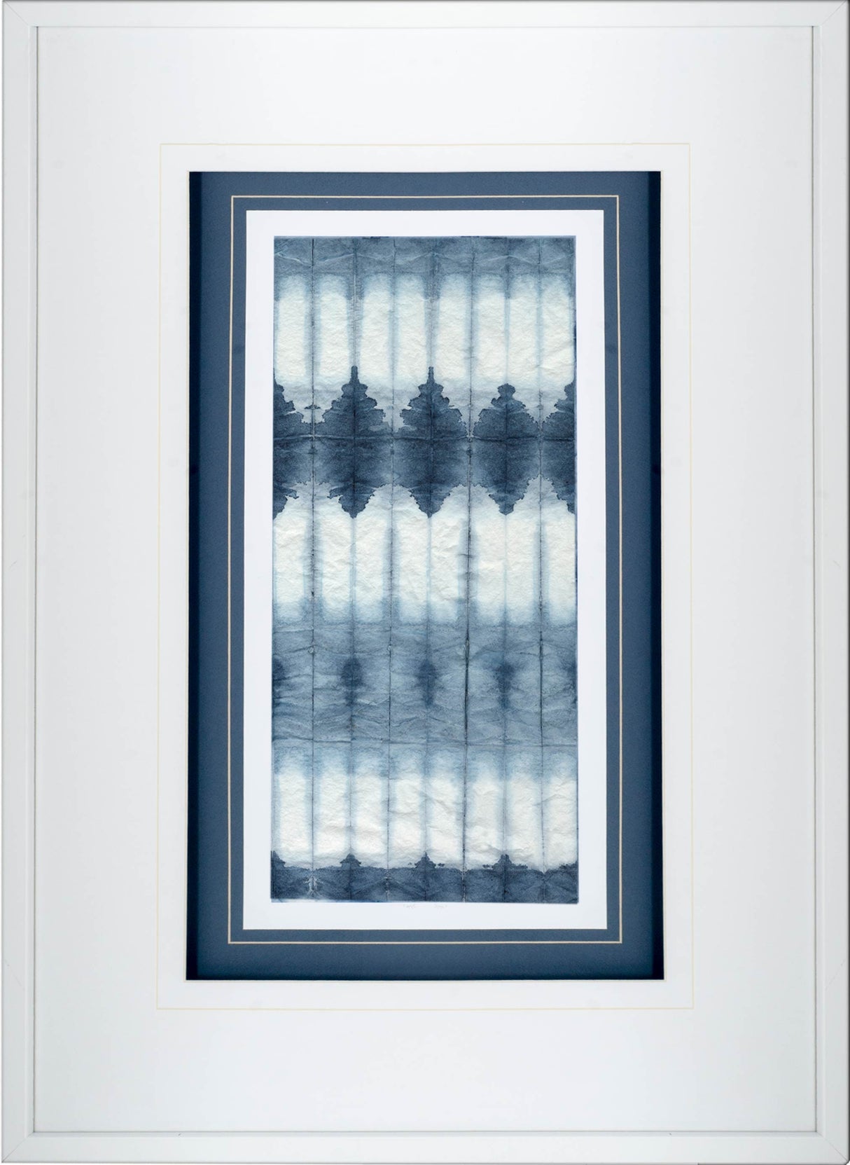 Shibori II by Chariklia Zarris a Framed Art Print Matted under Glass from Mercana - Luna Furniture