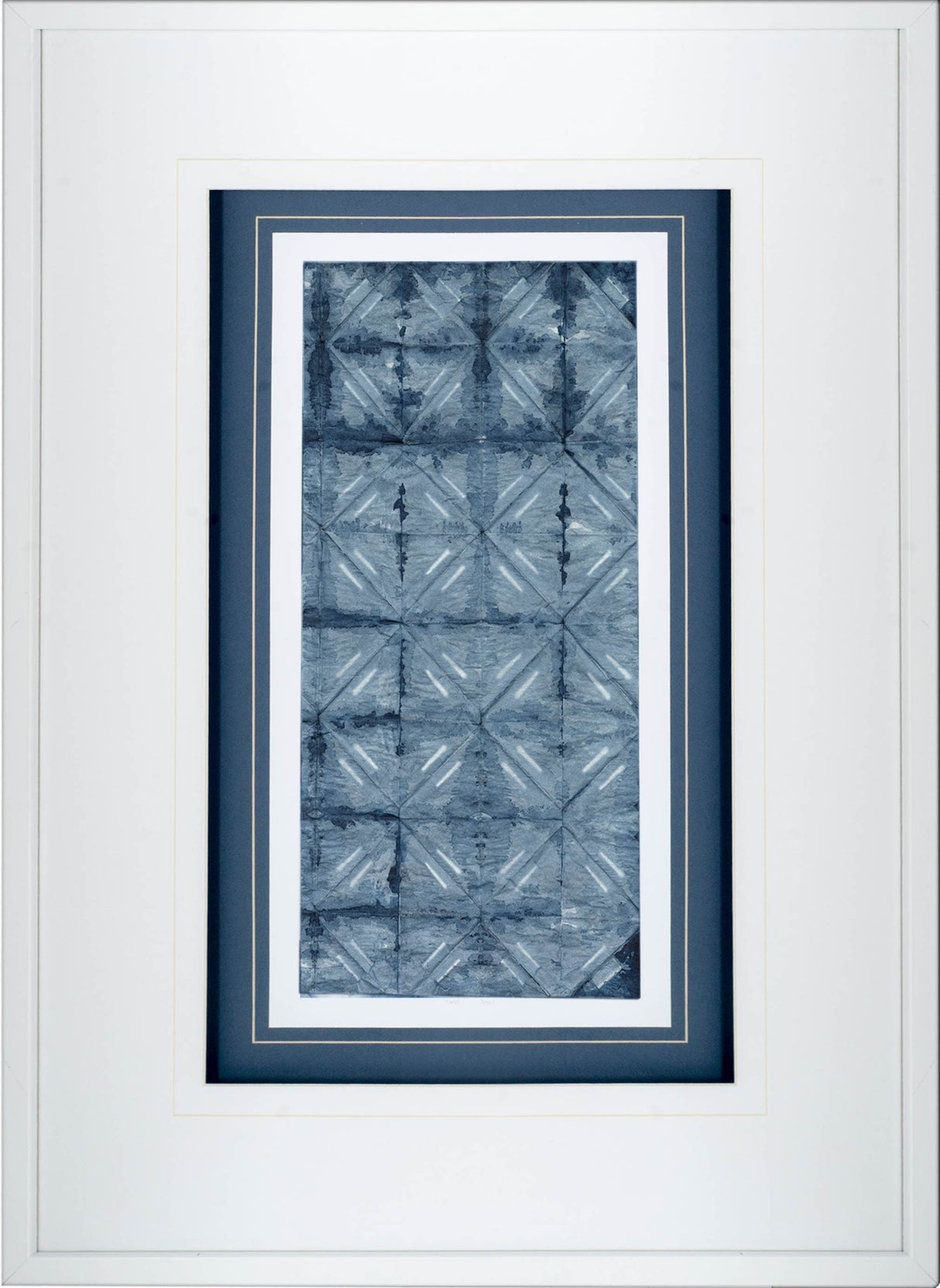 Shibori IV by Chariklia Zarris a Framed Art Print Matted under Glass from Mercana - Luna Furniture