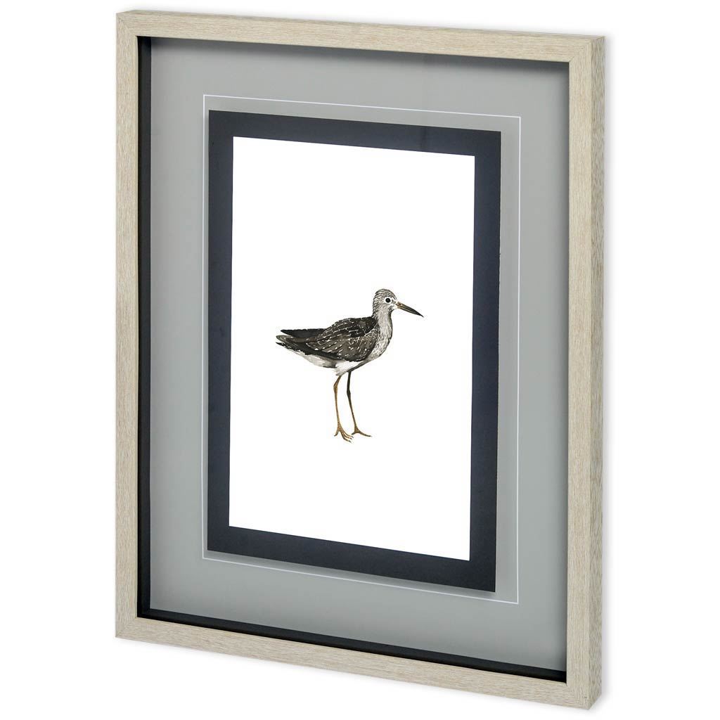 Custom Sea Bird III by Grace Popp a Framed Art Print Matted under Glass from Mercana - Luna Furniture