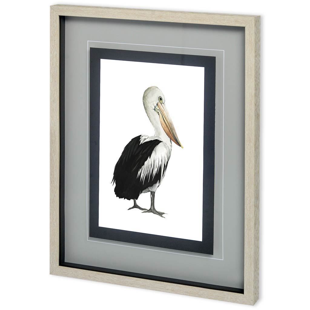Custom Sea Bird IV by Grace Popp a Framed Art Print Matted under Glass from Mercana - Luna Furniture