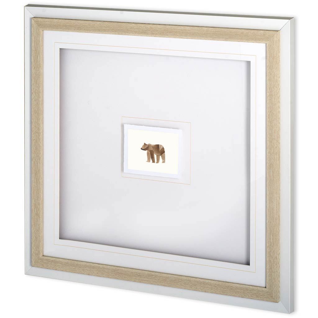 Black Bear by Harvey, Brenna a Framed Art Print Matted under Glass from Mercana - Luna Furniture