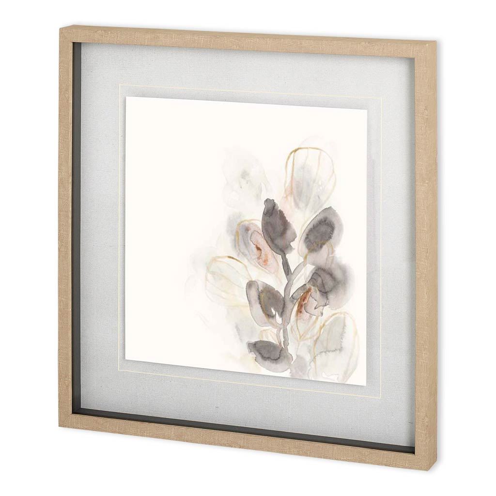 Seed Pod II by June Vess a Hand Embellished Textured Framed Art Print Matted under Glass from Mercana - Luna Furniture