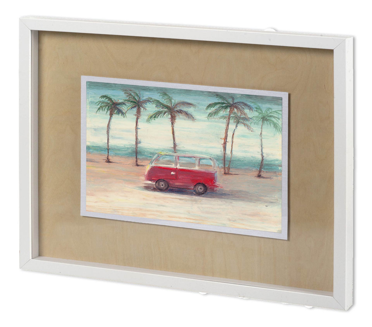 Summer Day II by Mercana Studio a Hand Embellished Textured Framed Art Print Matted under Glass from Mercana - Luna Furniture