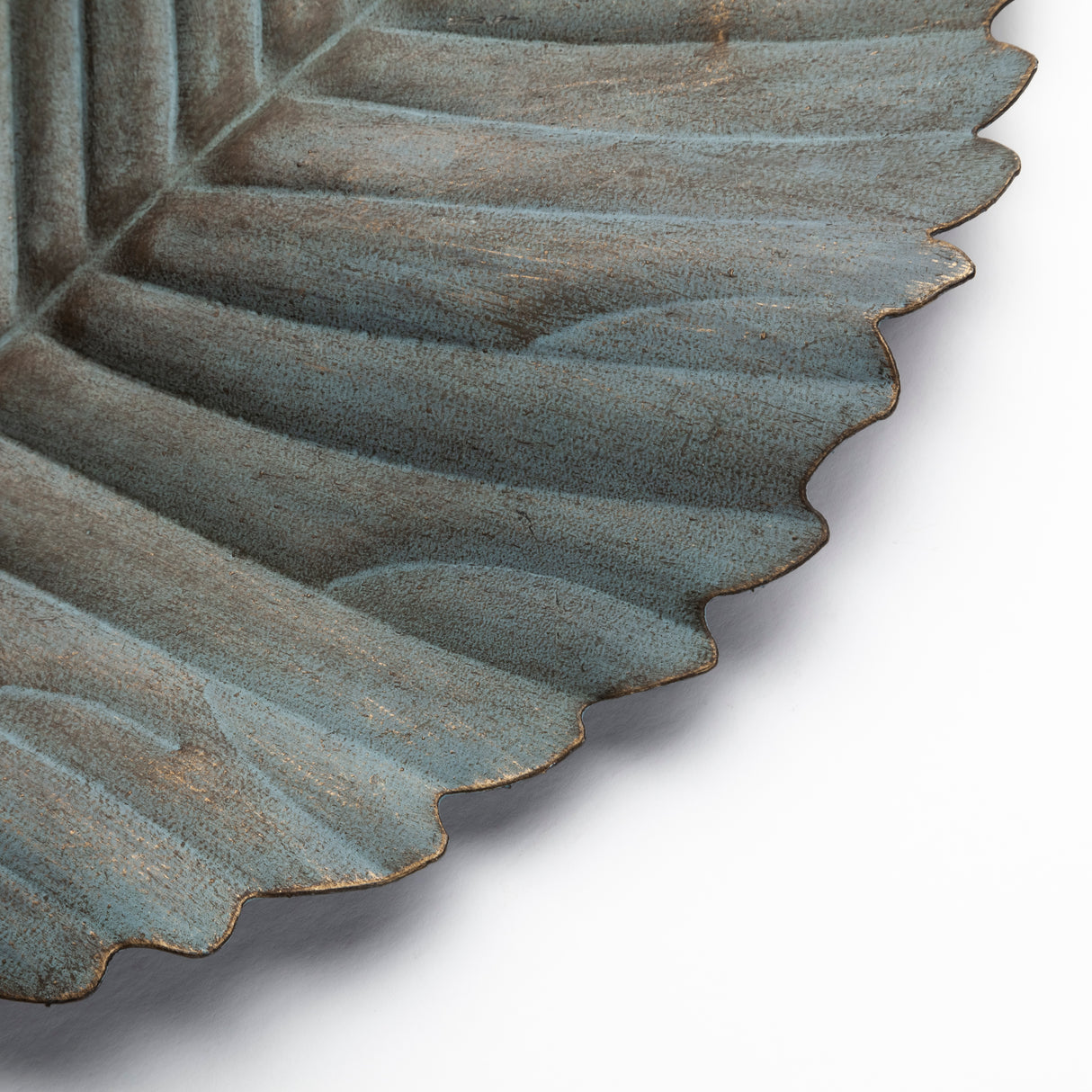 Brattea 16H Large Metal Leaf Wall Art from Mercana - Luna Furniture