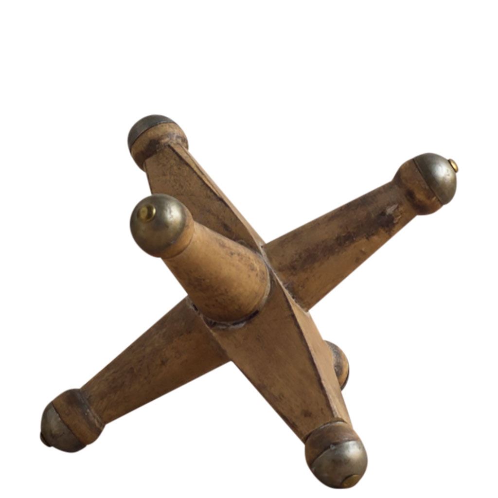 Jacto (Small) 9L x 9W Brown Wooden Jack from Mercana - Luna Furniture