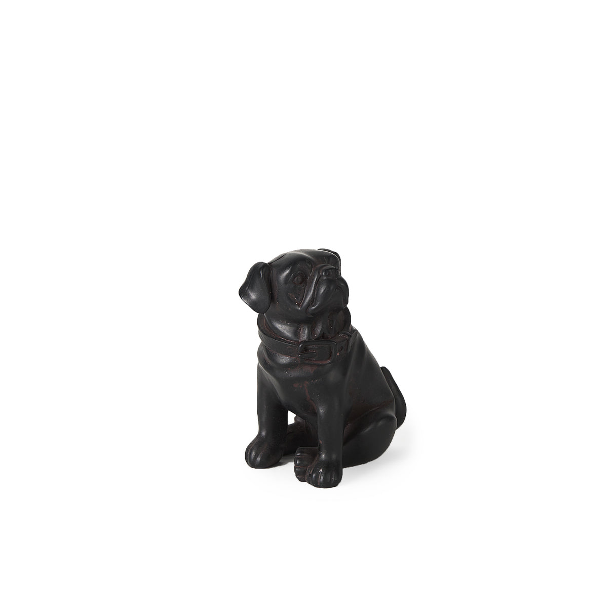 Cadence 4L x 5W Black Resin Pug Dog from Mercana - Luna Furniture