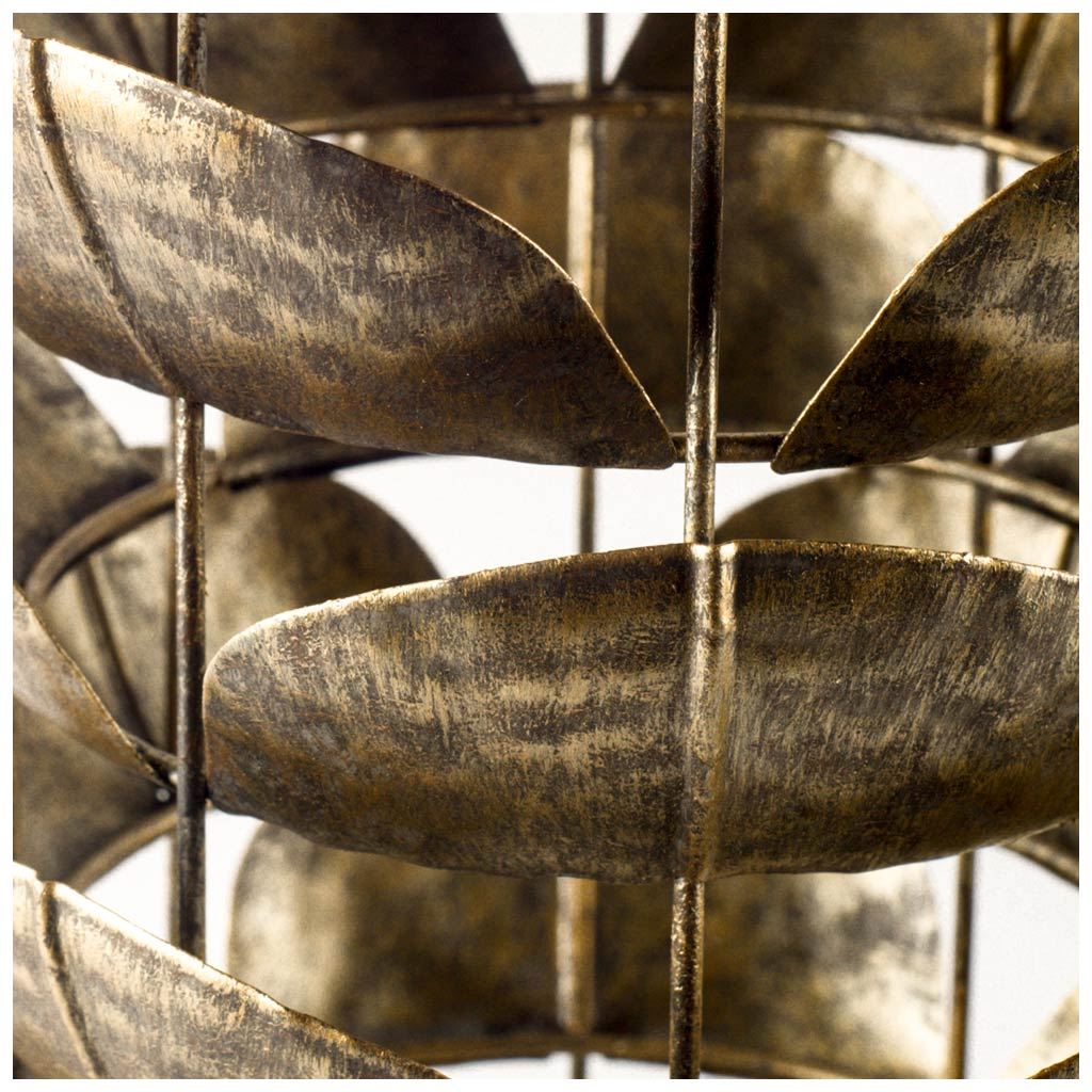 Henley I Small Bronze Metal Decorative Table Candle Holder from Mercana - Luna Furniture