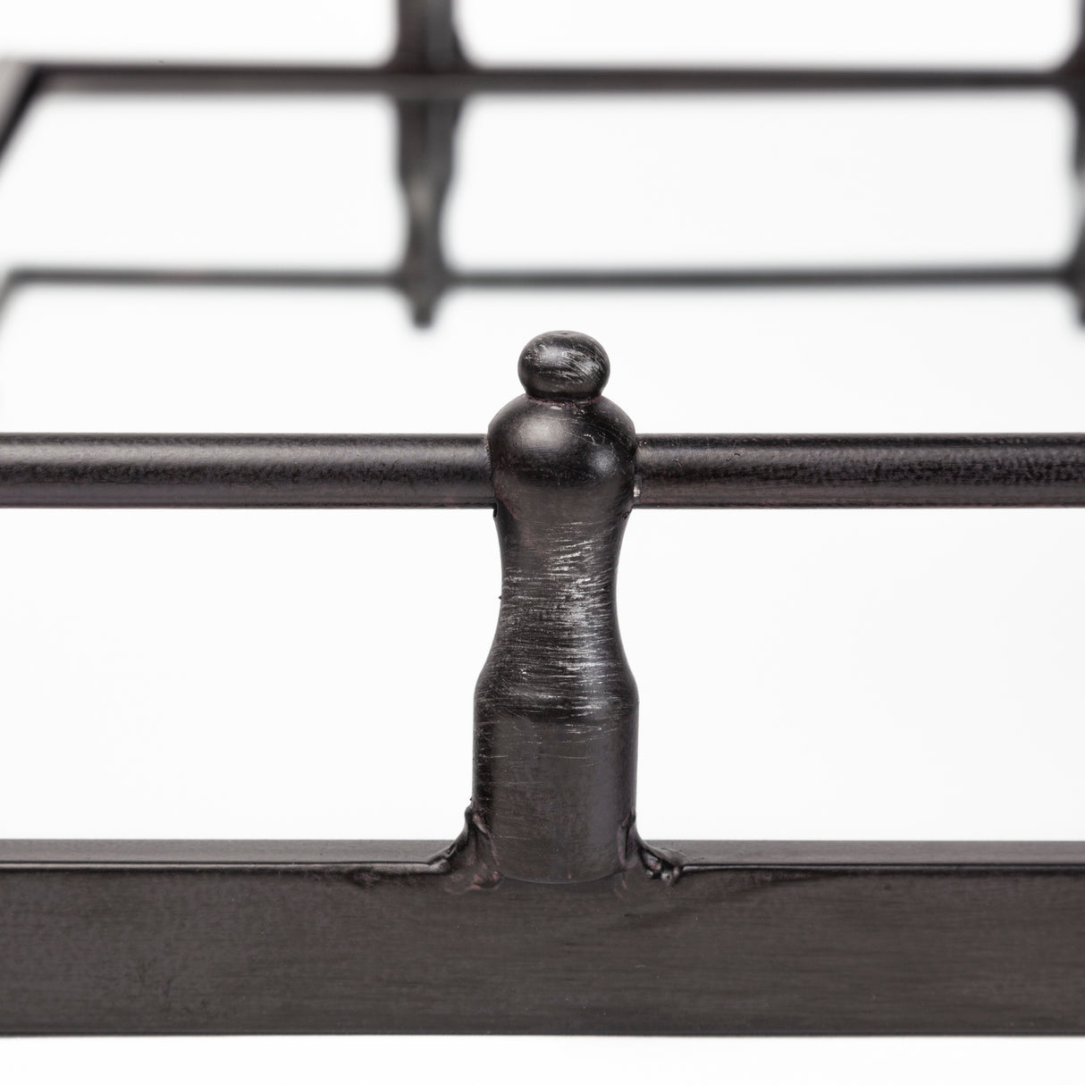 Christa 22L x 22W Black Metal Mirrored Base Square Tray from Mercana - Luna Furniture