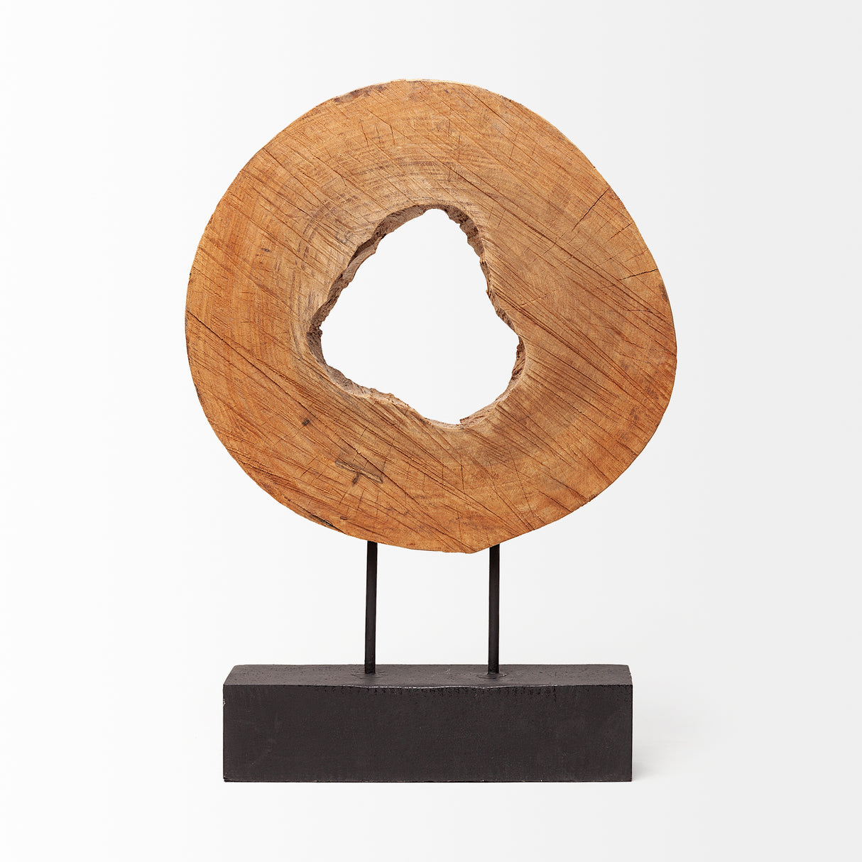 Ironwood I (Large) 15L x 3W Natural Wooden Circular Object from Mercana - Luna Furniture