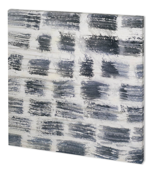 Stylus V by Chariklia Zarris a Hand Embellished Textured Canvas