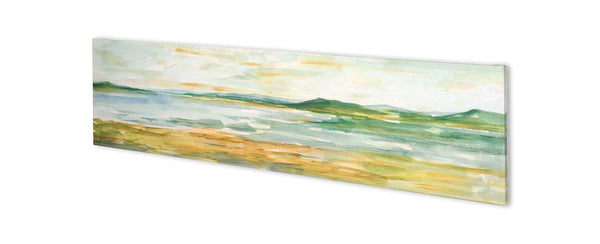 Panoramic Seascape I by Ethan Harper a Hand Embellished Textured Canvas