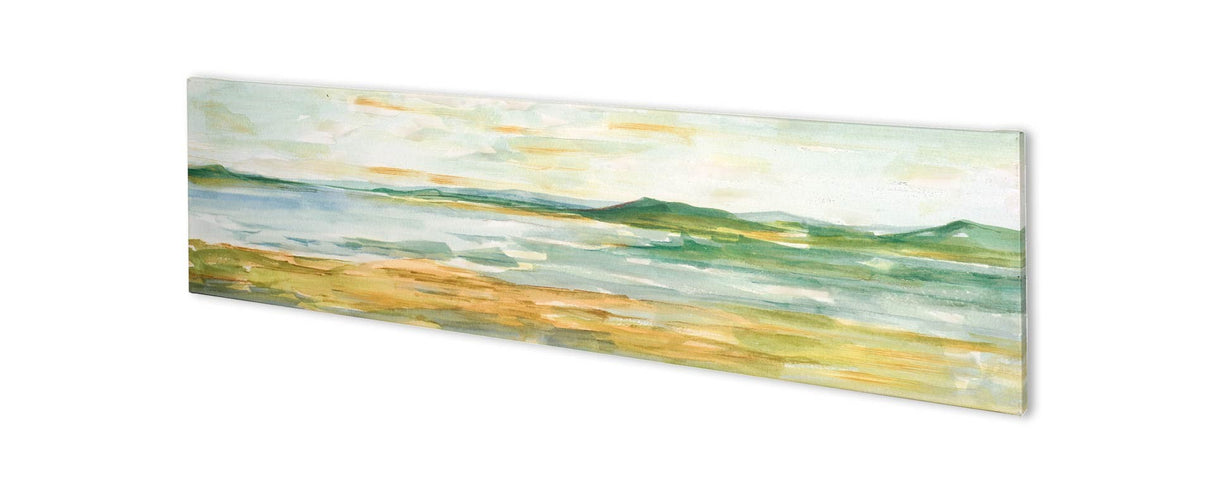 Panoramic Seascape I by Ethan Harper a Hand Embellished Textured Canvas from Mercana - Luna Furniture