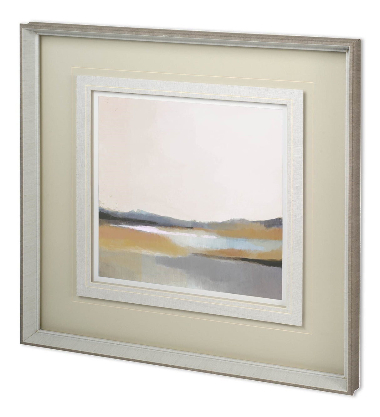 Grey Dunes II by Alison Jerry a Hand Embellished Textured Framed Art Print Matted under Glass from Mercana - Luna Furniture
