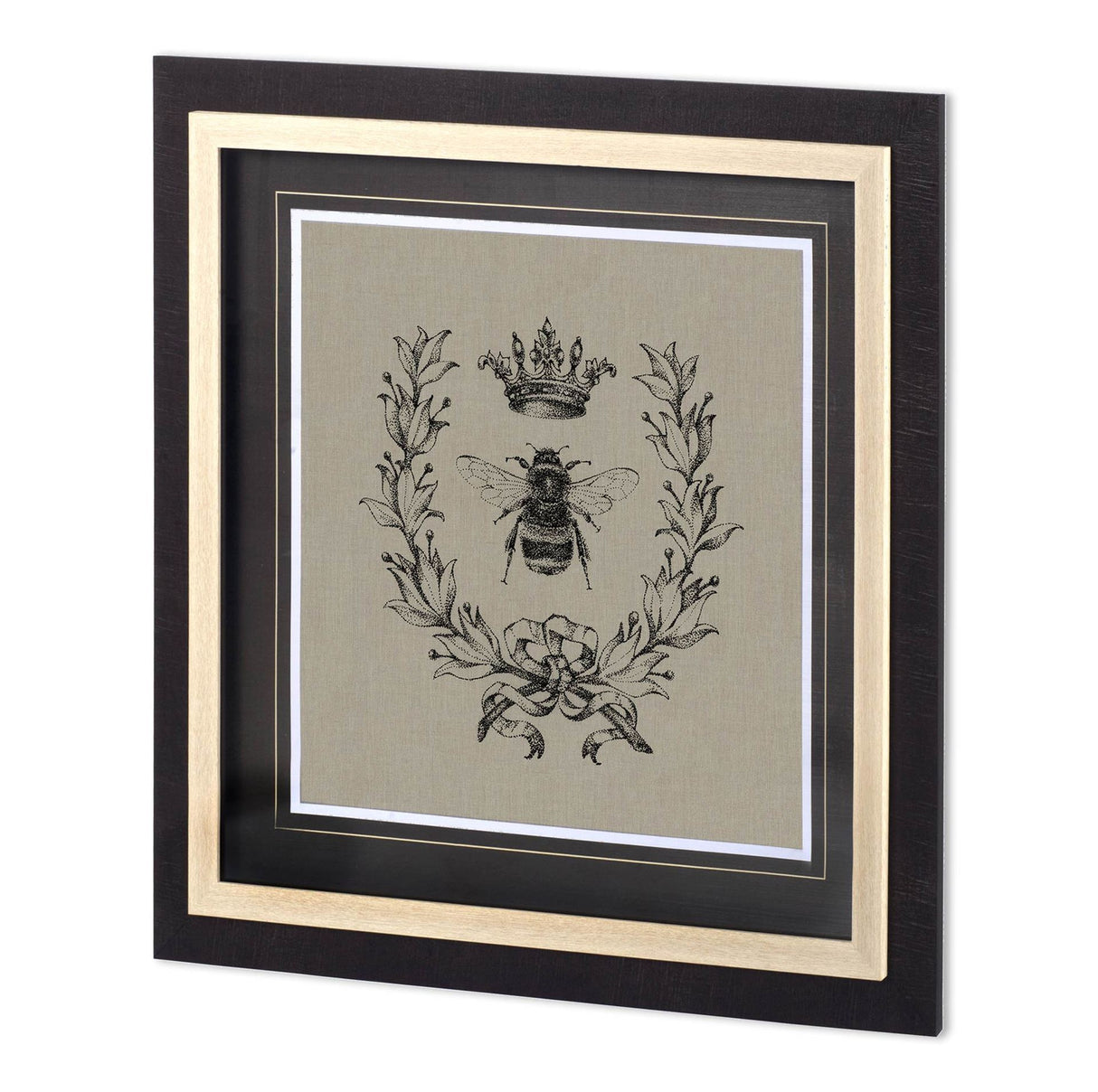 Coronation I by Mercana Studio a Hand Embellished Textured Framed Art Print Matted under Glass from Mercana - Luna Furniture