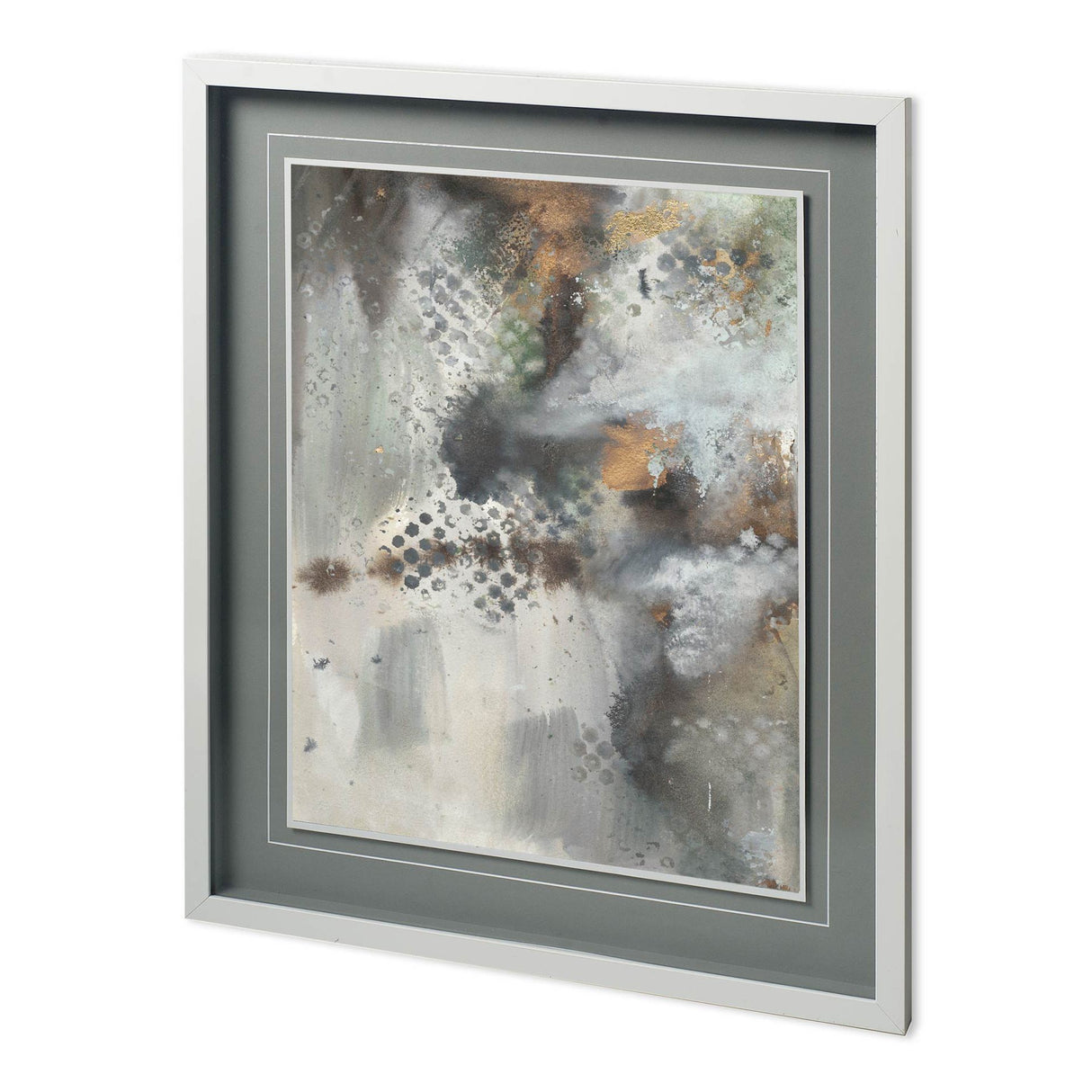 Canyon Seasons III by Joyce Combs a Hand Embellished Textured Framed Art Print Matted under Glass from Mercana - Luna Furniture