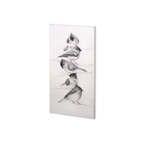 Tutti I by Mercana Studio a Hand Embellished Textured Canvas