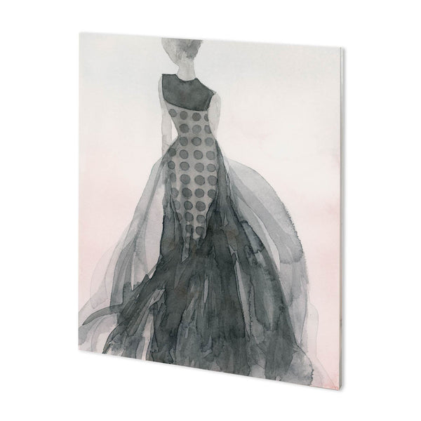 Tulle and Drapery II by Mercana Studio a Hand Embellished Textured Canvas