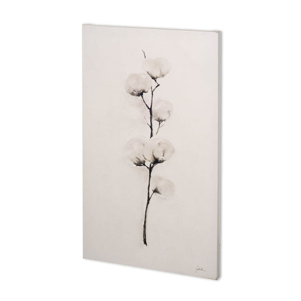 Snow Greetings II by Mercana Studio a Hand Embellished Textured Canvas