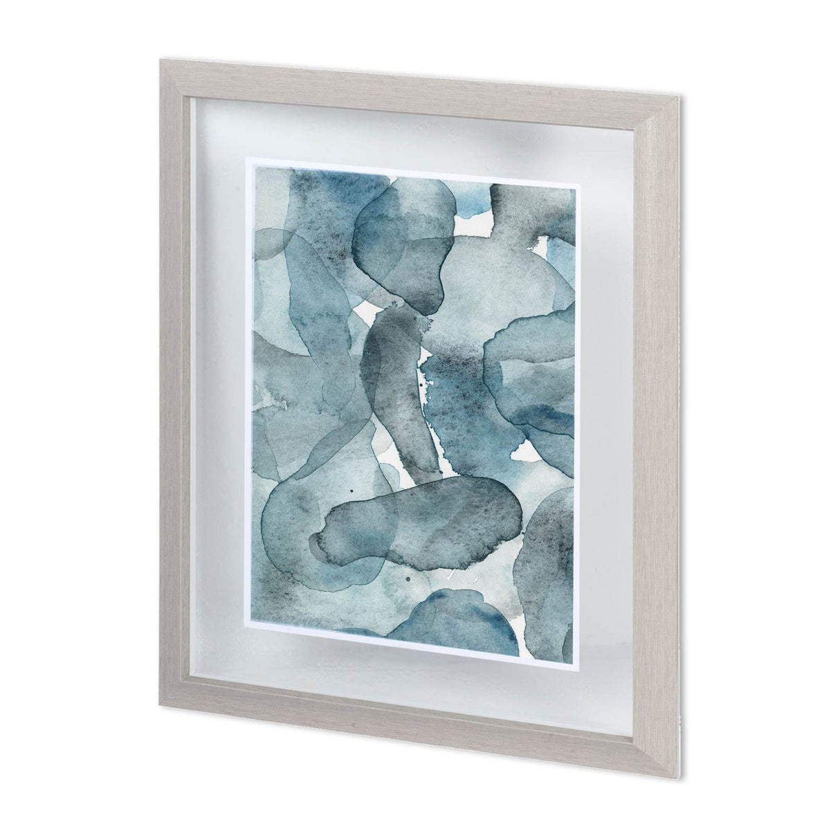 Swim I by Mercana Studio a Hand Embellished Textured Framed Art Print Matted under Glass from Mercana - Luna Furniture