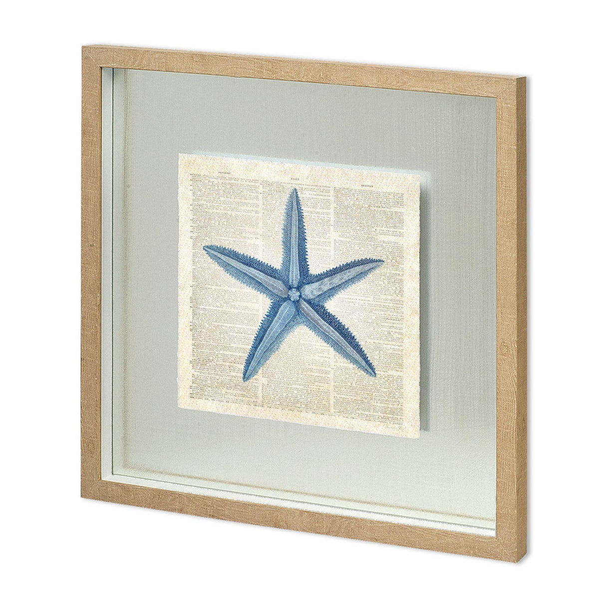 Starfish Pages by Christopher James a Hand Embellished Textured Framed Art Print Matted under Glass from Mercana - Luna Furniture