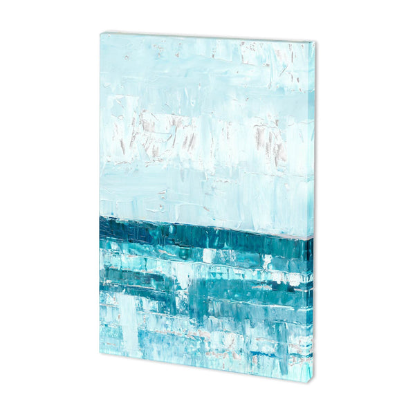 Edge of the World II by Grace Popp a Hand Embellished Textured Canvas