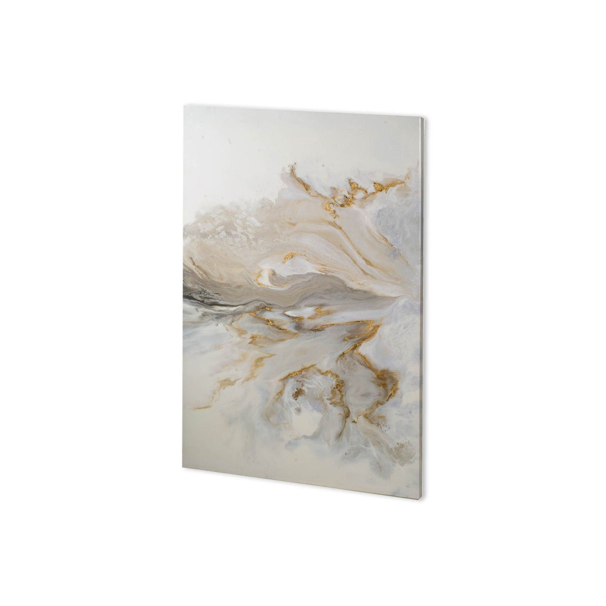Confluence by Corrie LaVelle a Hand Embellished Textured Canvas from Mercana - Luna Furniture