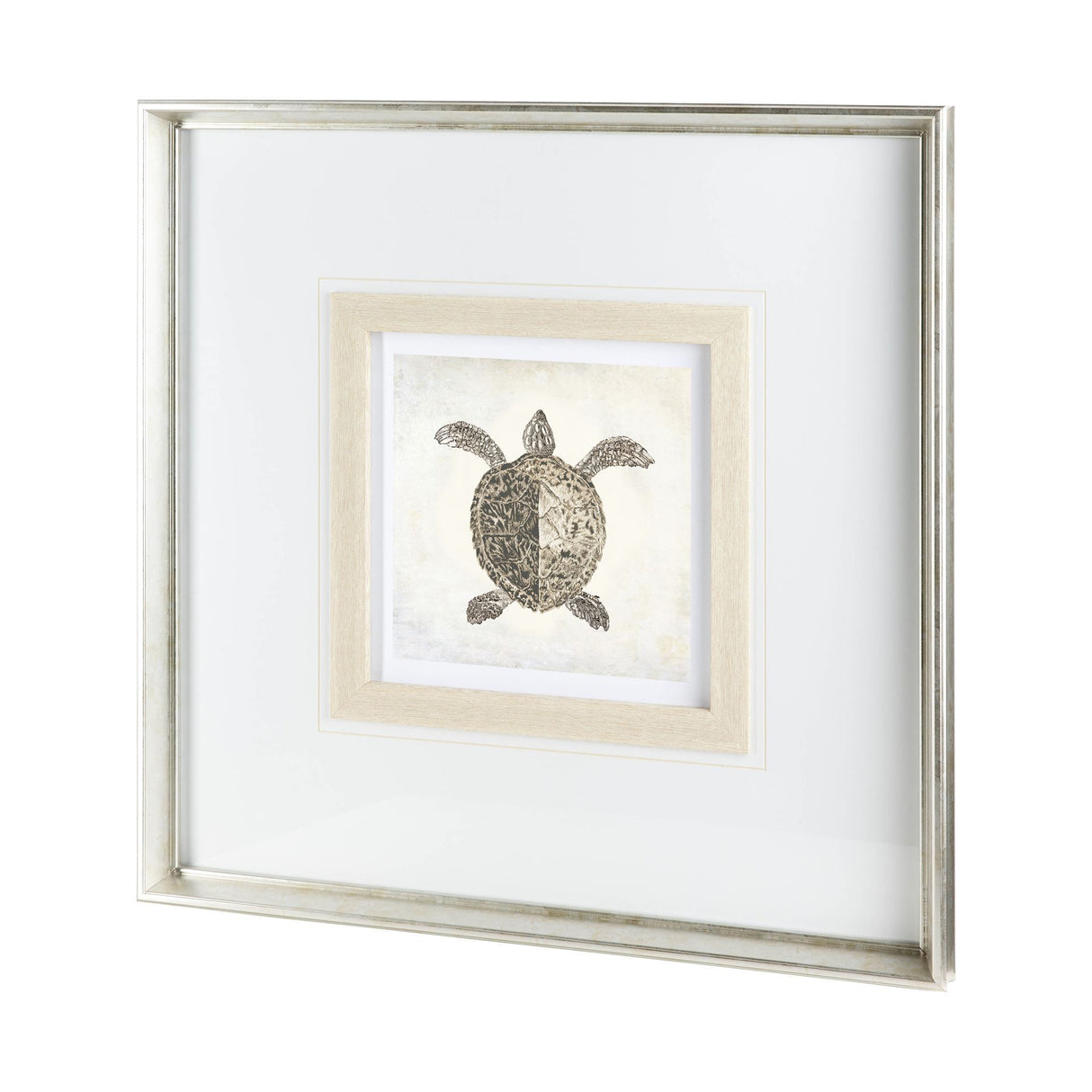 Vintage Sea Turtle by Mercana Studio a Framed Art Print Matted under Glass from Mercana - Luna Furniture