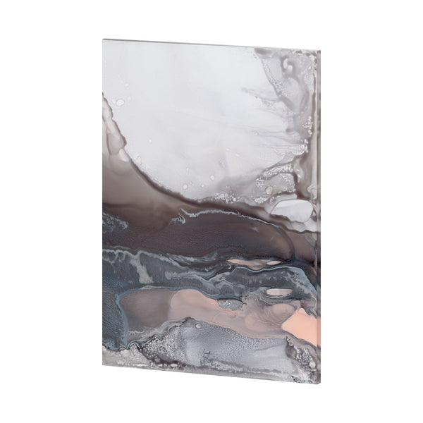 Nile II by Mercana Studio a Hand Embellished Textured Canvas