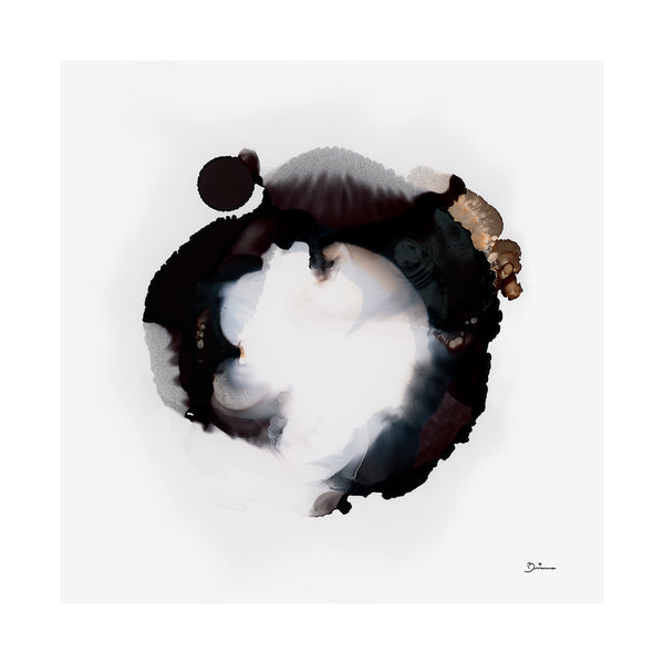 In Memoriam II by Mercana Studio a Hand Embellished Textured Canvas