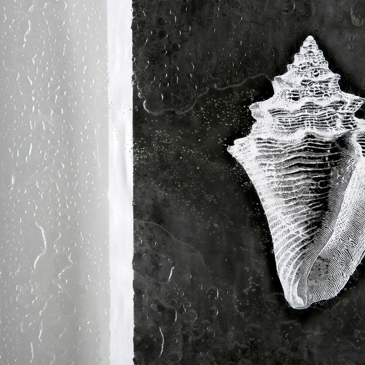 Dark Coastal I by Mercana Studio a Hand Embellished Textured Framed Art Print Matted under Glass from Mercana - Luna Furniture