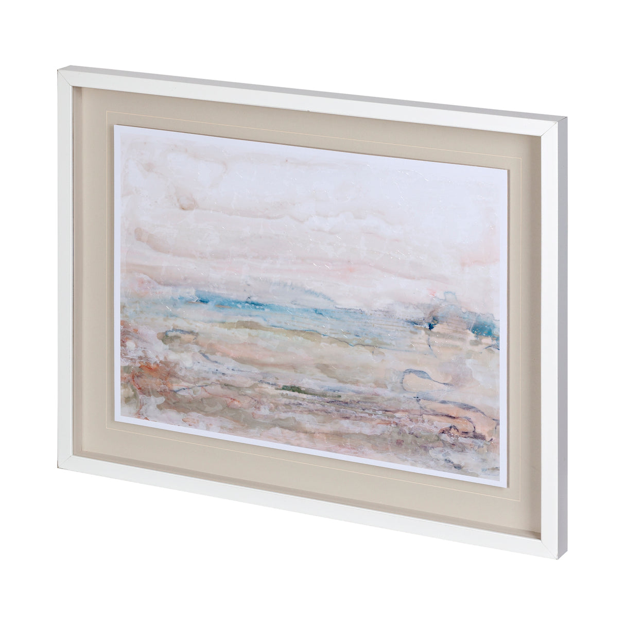 High Desert I by Renee Stramel a Hand Embellished Framed Art Print Matted under Glass from Mercana - Luna Furniture