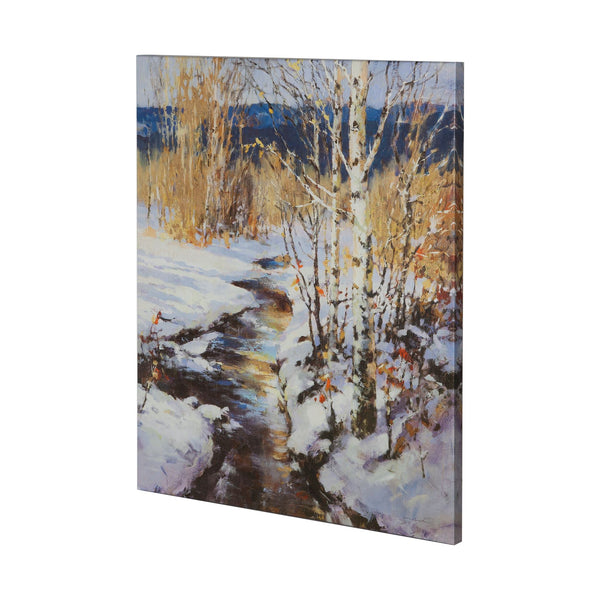 Back Country by Brent Heighton a Hand Embellished Textured Canvas