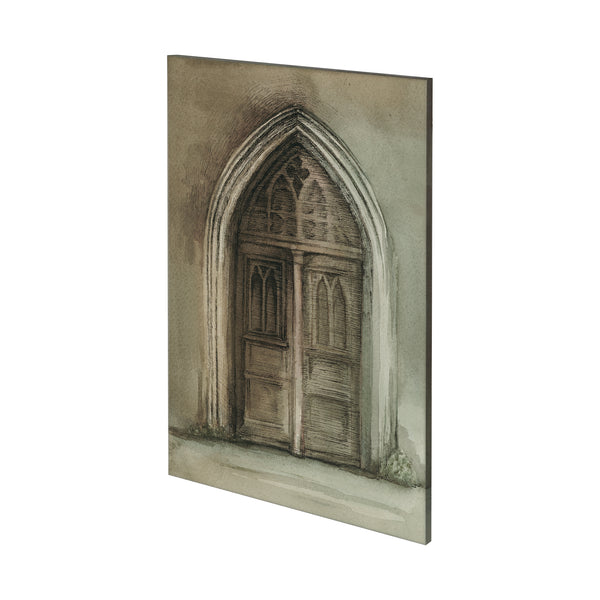 Door II by Mercana Studio a Hand Embellished Textured Canvas