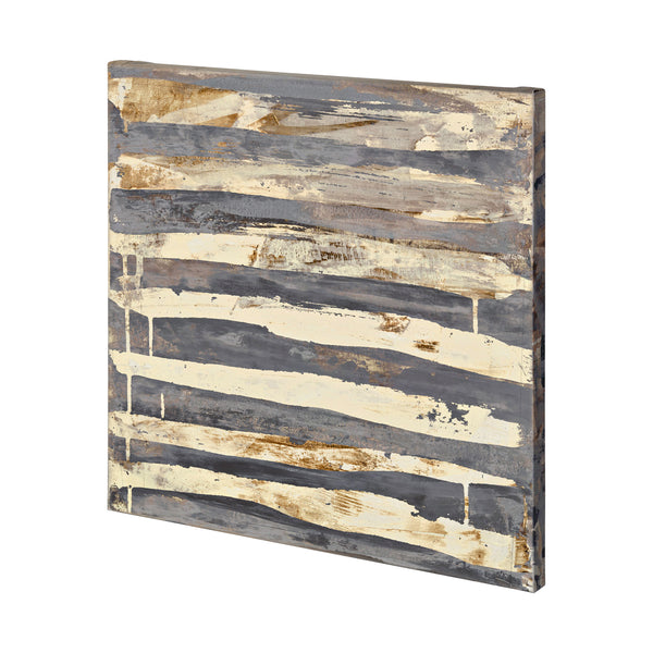 Alloy 5 by Mercana Studio a Hand Embellished Textured Canvas