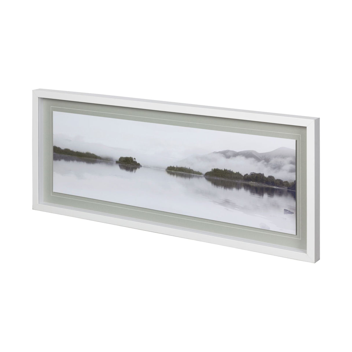 Lakeside Reflections-Fade by John Harper a Framed Photo Art Print Matted under Glass from Mercana - Luna Furniture