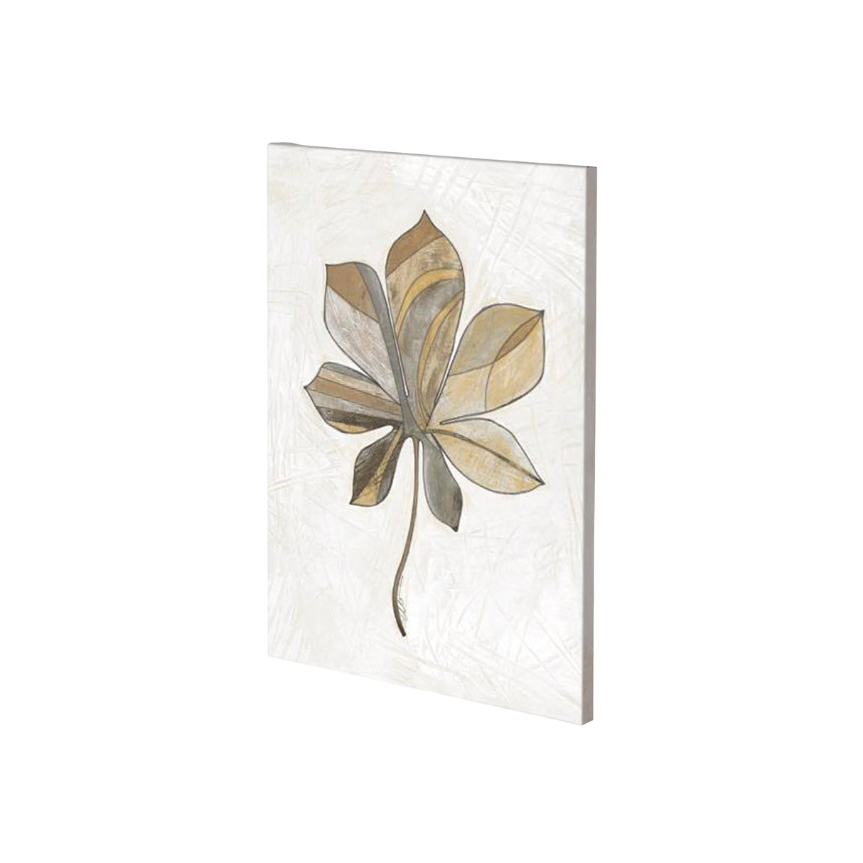 Leafy Patterns 2 by Filippo Ioco a Hand Embellished Textured Canvas from Mercana - Luna Furniture