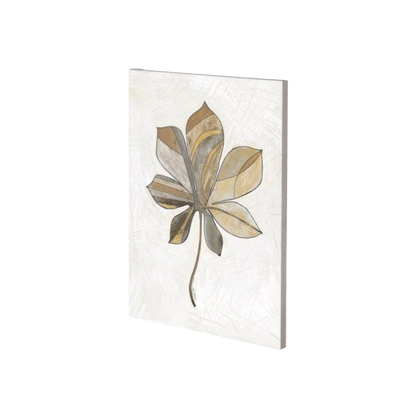 Leafy Patterns 2 by Filippo Ioco a Hand Embellished Textured Canvas